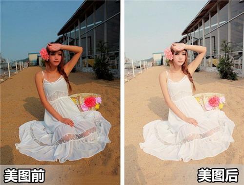先看看对比效果图