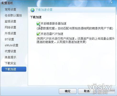 图2 使用P2P和镜像服务器通道
