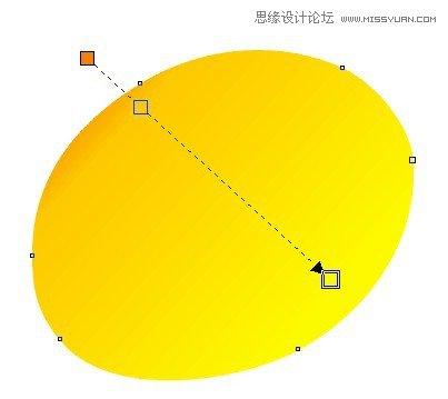 图8：CorelDRAW绘制质感冰块橙子