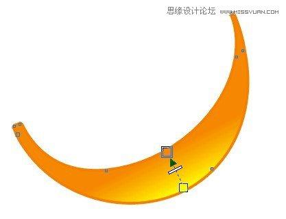 图10：CorelDRAW绘制质感冰块橙子