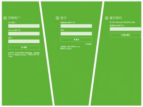 图3：Evernote for Win8版