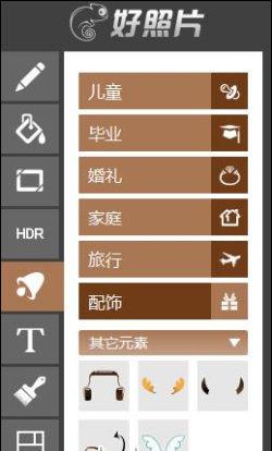 图7 添加饰品