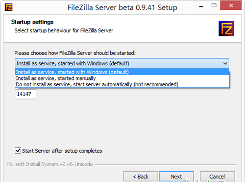 安装FileZilla