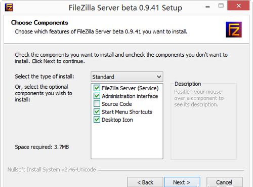 安装FileZilla