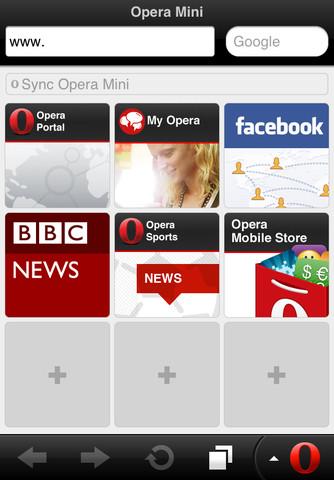 Opera Mini浏览器
