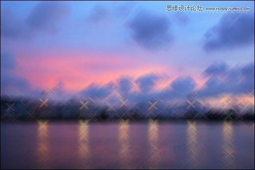 图10：PS给夜景照添加璀璨星光