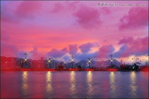 图18：PS给夜景照添加璀璨星光