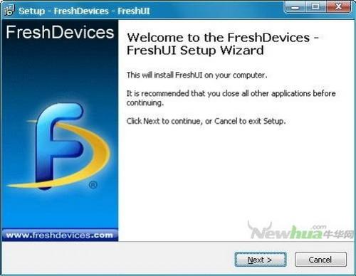 图2：Fresh UI试用