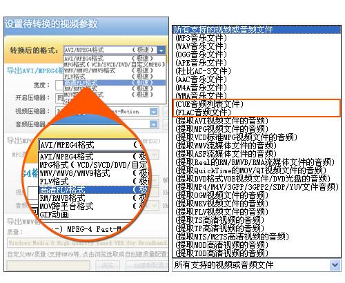图2、多媒体音视频格式一网打尽