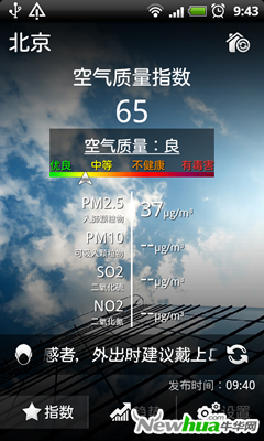 北京空气指数