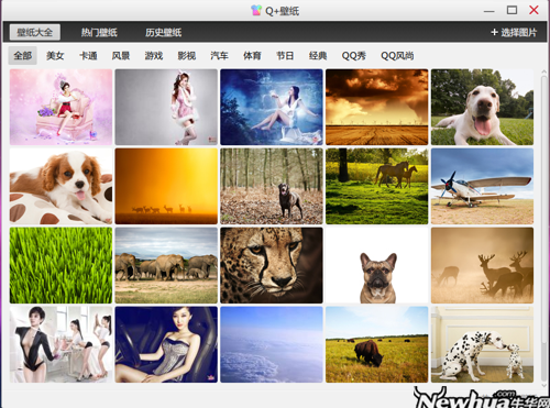 QQ2012(Q+) 壁纸更换