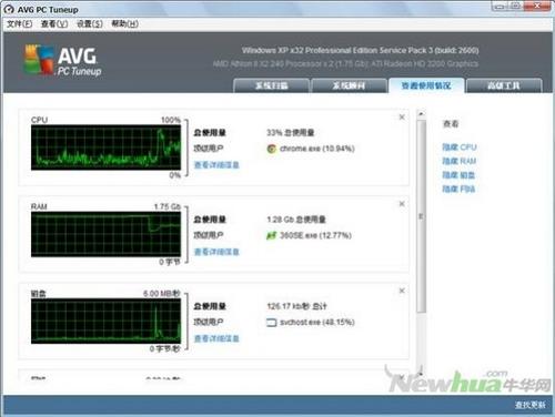 图6：AVG PC Tuneup 2012截图