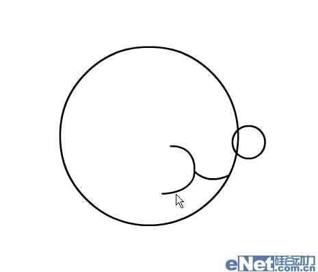 图4：Flash教程之可爱吹泡泡动画制作