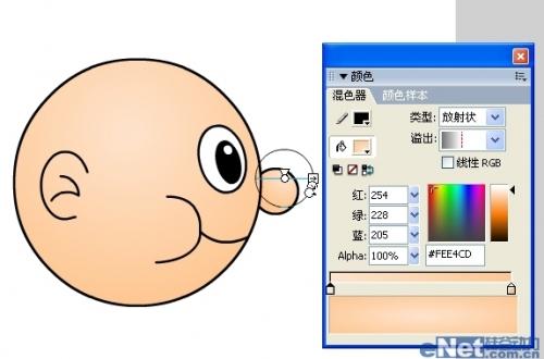 图9：Flash教程之可爱吹泡泡动画制作