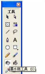 图3：FLASH填色工具实例