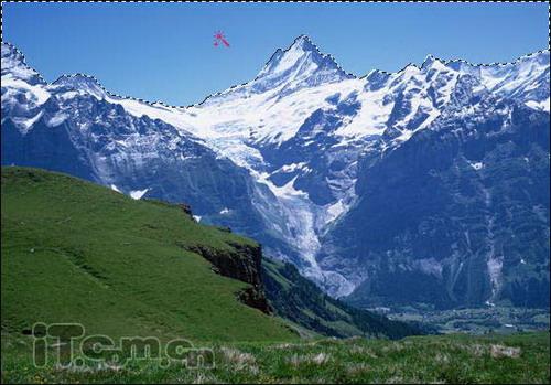图3：PhotoShop之梦幻冰山制作