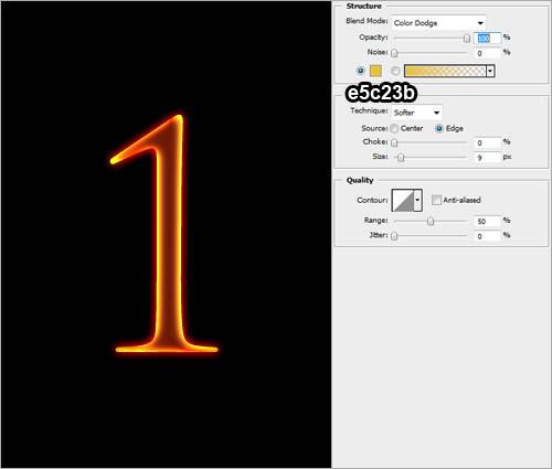 图6：PhotoShop之火焰字制作
