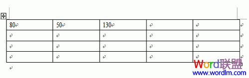 图5：Word自动求和的方法