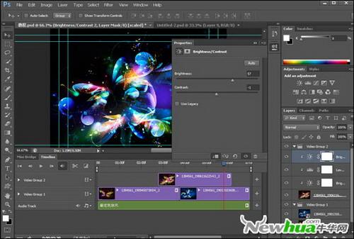 图9：Photoshop CS6之视频编辑试用