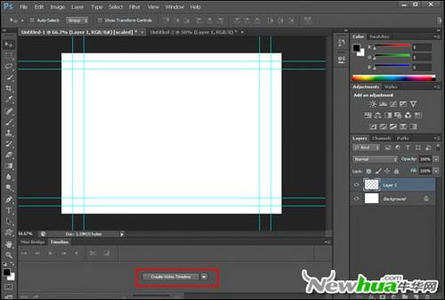 图2：Photoshop CS6之视频编辑试用