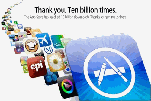 iOS应用下载量突破300亿