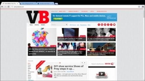 Windows 8 Metro版Chrome浏览器测试版