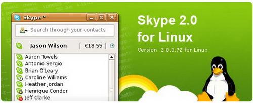 Skype 4.0 for Linux