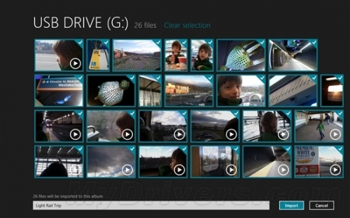 图6：Windows 8中的照片应用