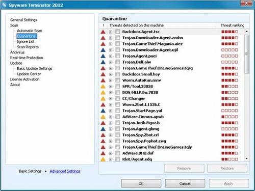 图18：Spyware Terminator 2012横评