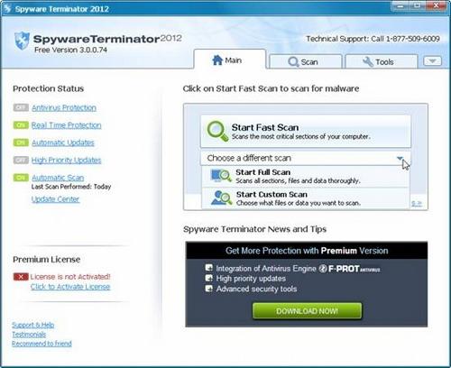 图10：Spyware Terminator 2012横评