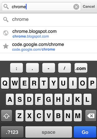 图4：Chrome for iOS