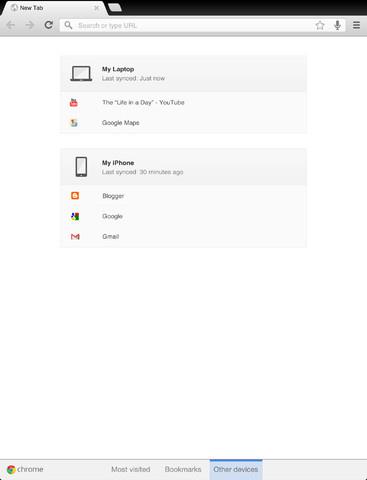 图8：Chrome for iOS