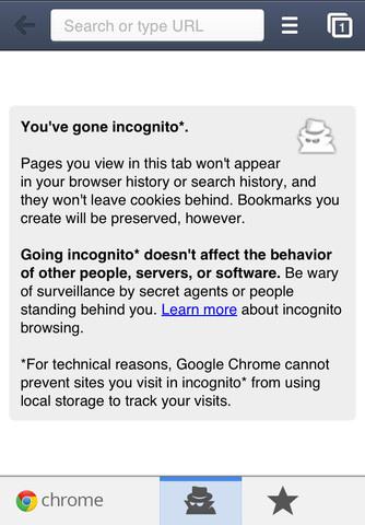 图5：Chrome for iOS