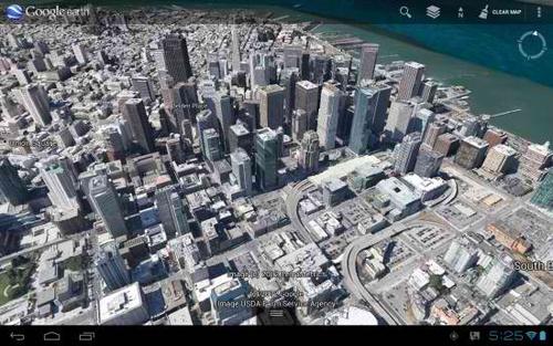 Google Earth的3D图层
