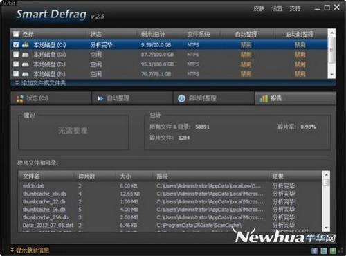 图12：Smart Defrag 试用