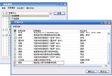 图3：浩辰CAD教程PDM系统之初始权限设置