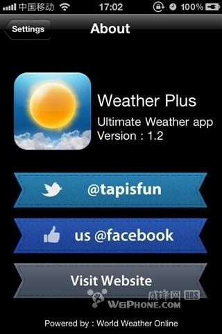 图9：Ultimate Weather App