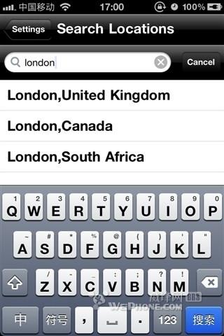图7：Ultimate Weather App