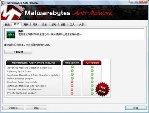 图18：Malwarebytes' Anti-Malware试用