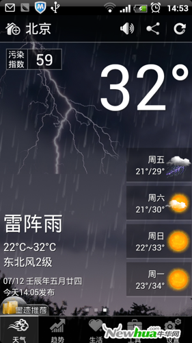炫酷动画，动态天气更绚丽
