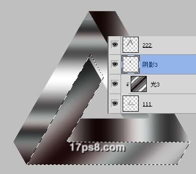 图17：PS完美打造不可能三角形