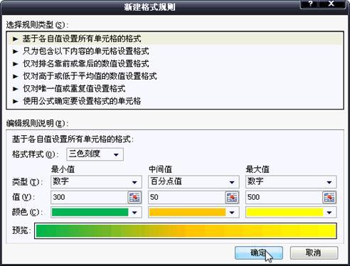 新建格式规则
