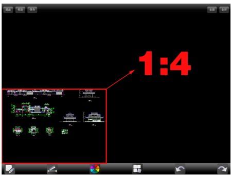 GstarCAD MC 历史版本在New iPad上的显示效果