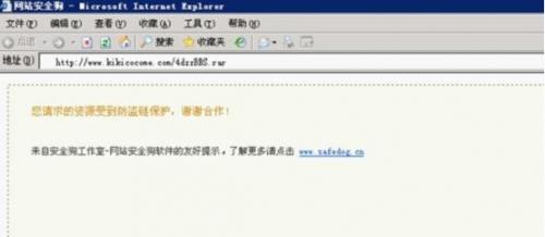 防盗链效果