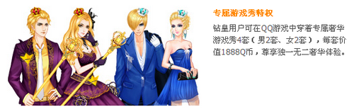 图2：QQ钻皇特权