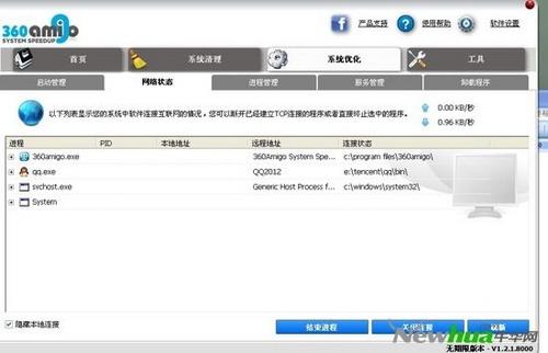 图9：360Amigo试用