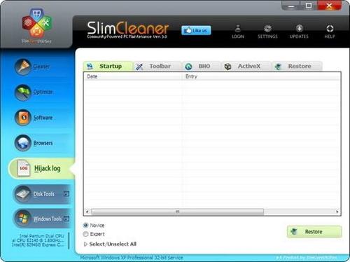SlimCleaner-使用界面 10
