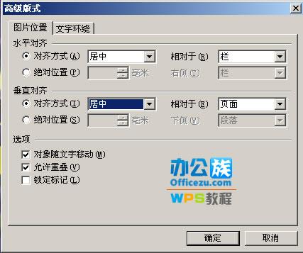 垂直对齐方式-居中