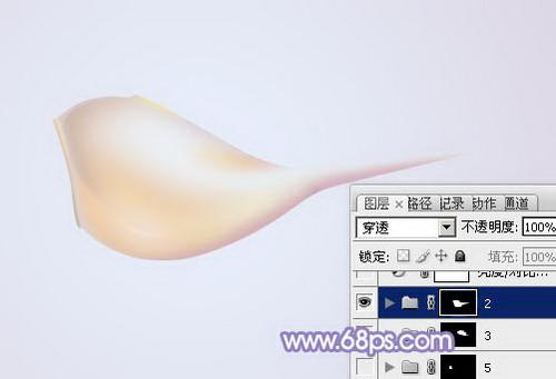 图4：PS精致小海螺制作