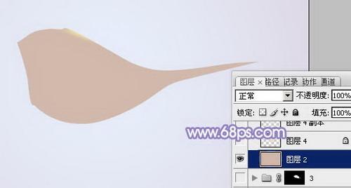 图6：PS精致小海螺制作
